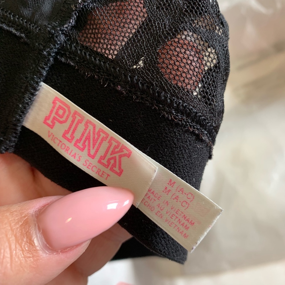 Pink Victoria’s Secret lace Bralette sz M - Picture 5 of 5